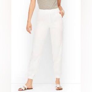 Talbots Women's White Track Pants